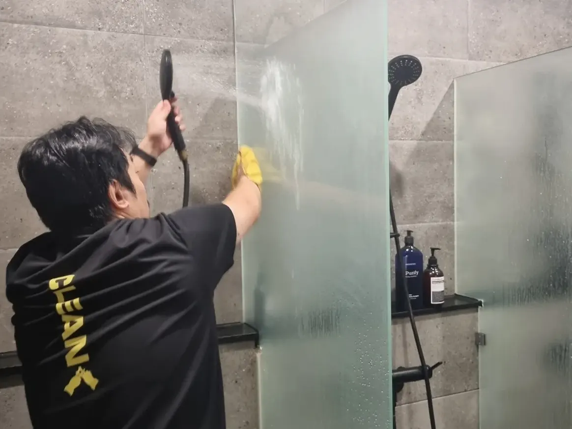 마포구 대흥동 건물 세면대·파우더룸 바닥 위생청소 사례 - 행진크린